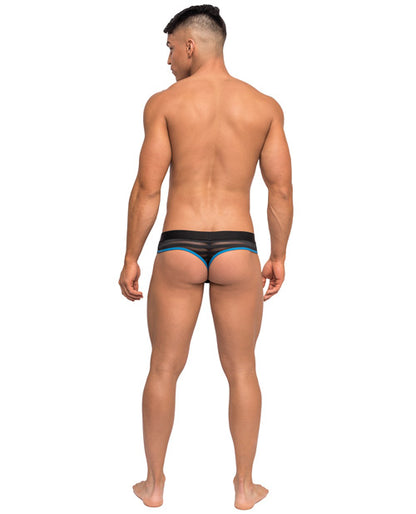 Clip Tease Unique Mesh Pouch Thong