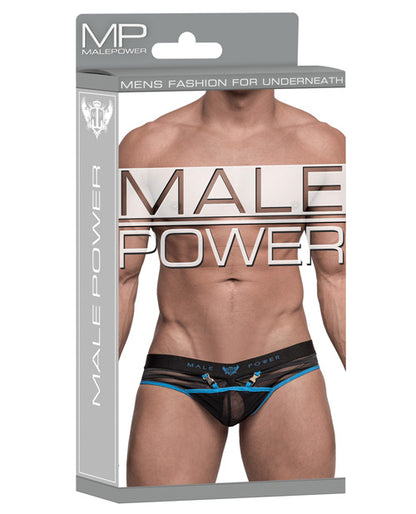 Clip Tease Unique Mesh Pouch Thong