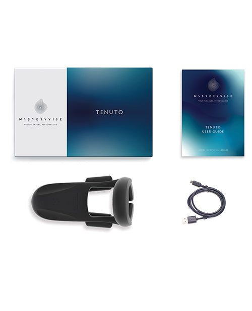 Mysteryvibe Tenuto Smart Wearable Vibrator W-6 Motors - Black Iris