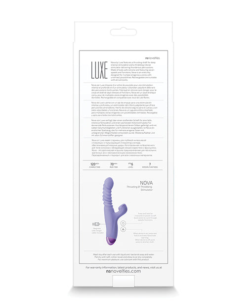 Luxe Nova Thrusting & Throbbing Stimulator