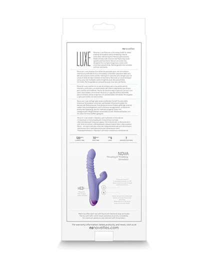 Luxe Nova Thrusting & Throbbing Stimulator