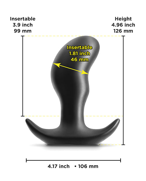 Renegade Bull Butt Plug - Black