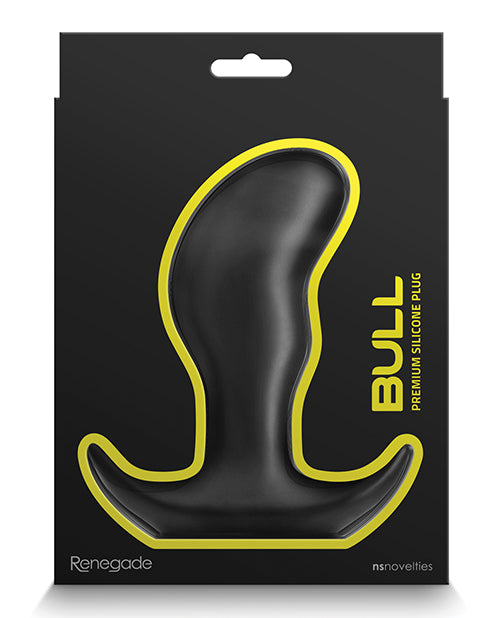Renegade Bull Butt Plug - Black