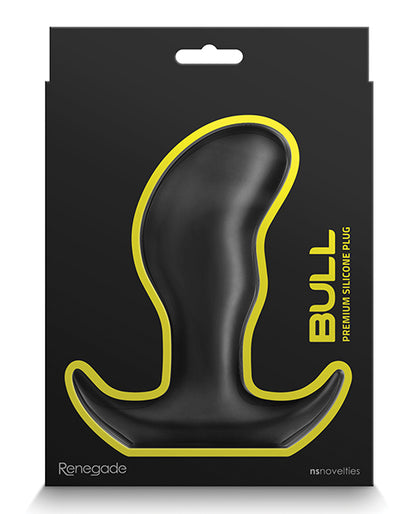 Renegade Bull Butt Plug - Black