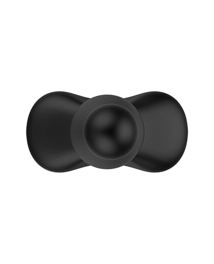 Nexus Bolster Butt Plug  W-inflatable Tip - Black