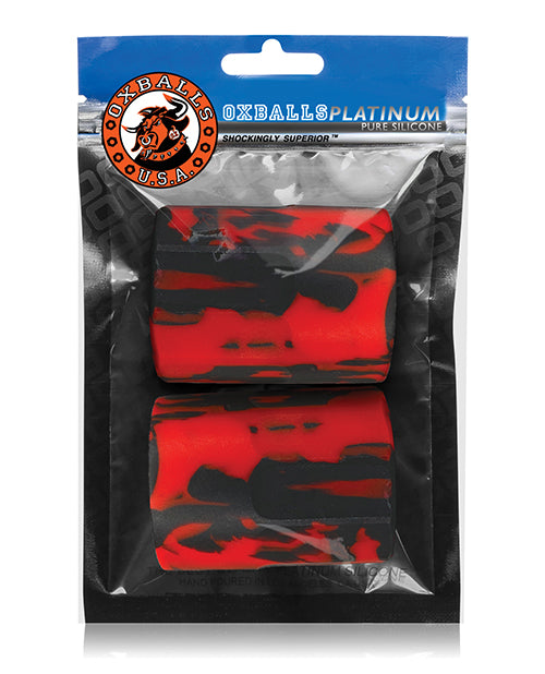 Oxballs Hognips 2 Nipple Suckers - Red-black