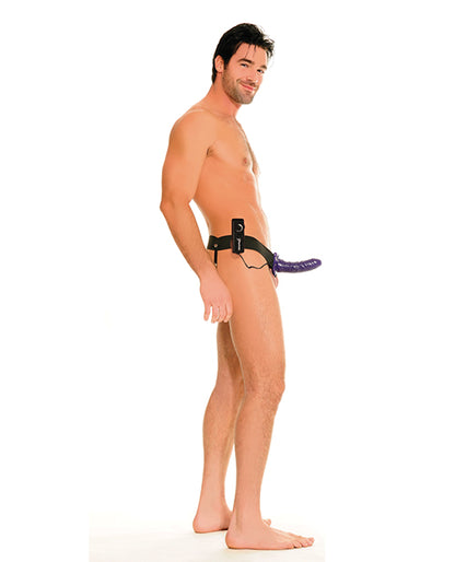 Fetish Fantasy Series For Him Or Her Vibrating Hollow Strap On