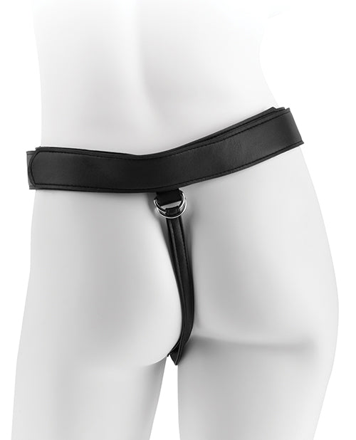 "King Cock Strap-on Harness W/7"" Two Cocks One Hole"