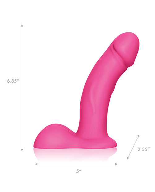 Pegasus 6.5" Rechargeable Dildo Harness & Remote Set