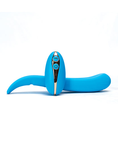2chooselove The Luvslide Couples Vibrator W-remote - Blue