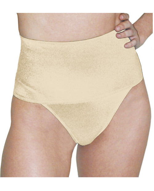 Rago Shapewear Soft Wide Band Thong Shaper