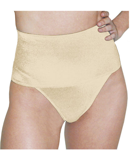 Rago Shapewear Soft Wide Band Thong Shaper