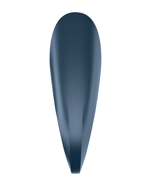 Satisfyer Tear Drop Rings Plug Set Plus Vibration - Blue
