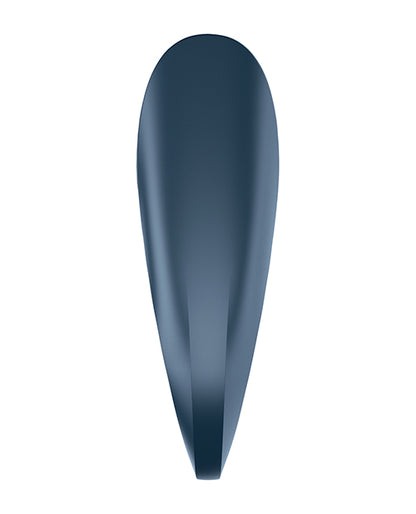 Satisfyer Tear Drop Rings Plug Set Plus Vibration - Blue