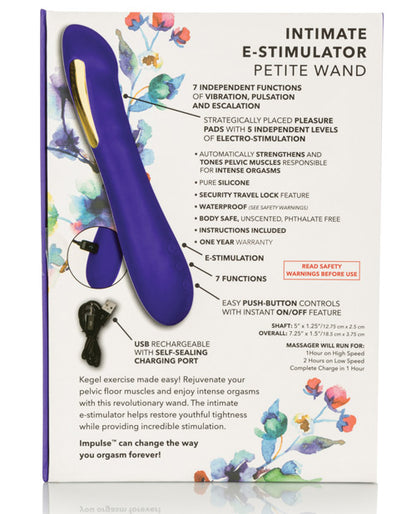 Impulse Intimate E-stimulator Petite Wand - Purple