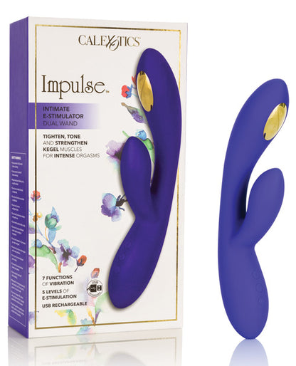 Impulse Intimate E-stimulator Dual Wand - Purple