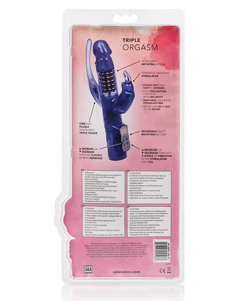 Delight Triple Orgasm - Purple