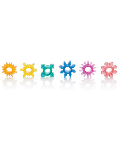 Senso 6 Pack Rings - Assorted Colors