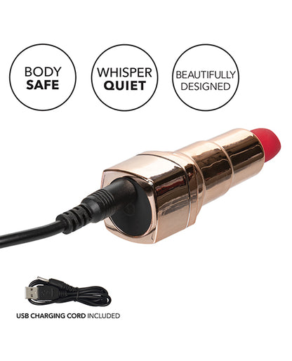 Hide & Play Rechargeable Lipstick - Red