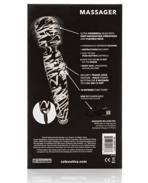 Hype Massager - Black-white