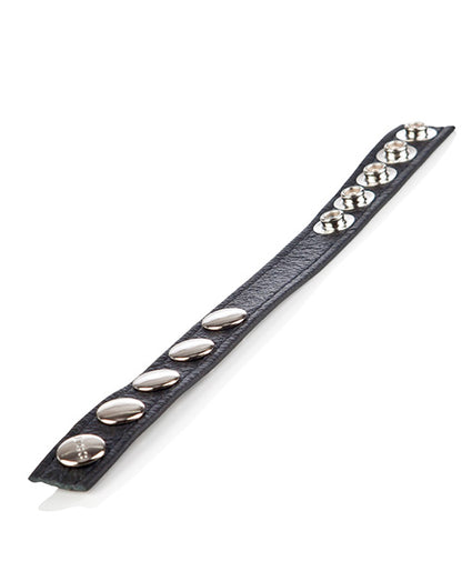 Colt Leather C-b Strap 5 Snap Fastener - Black