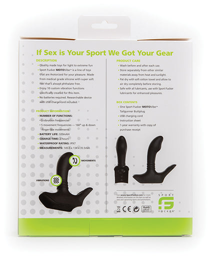 Sport Fucker Motovibe Tailgunner - Black