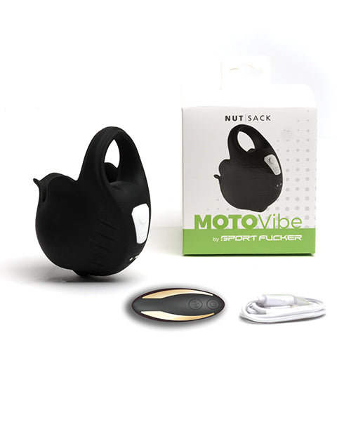 Sport Fucker Motovibe Nutsack Vibe W-remote - Black