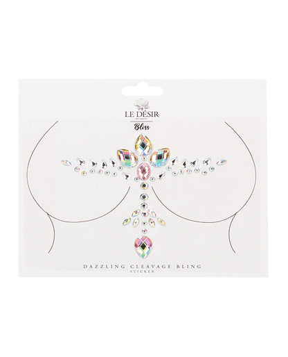 Shots Bliss Dazzling Cleavage Bling Sticker O-s