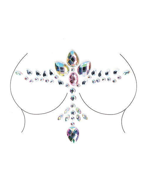 Shots Bliss Dazzling Cleavage Bling Sticker O-s
