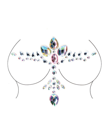 Shots Bliss Dazzling Cleavage Bling Sticker O-s