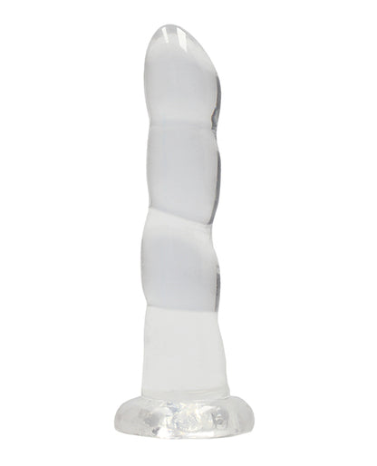 Shots Realrock Crystal Clear 7" Dildo  - Transparent