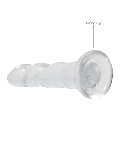 Shots Realrock Crystal Clear 7" Dildo  - Transparent