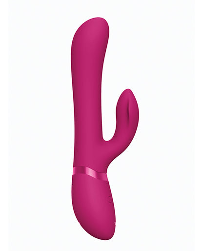 Shots Vive Chou G-spot Rabbit W-interchangeable Clitoral Attachments - Pink