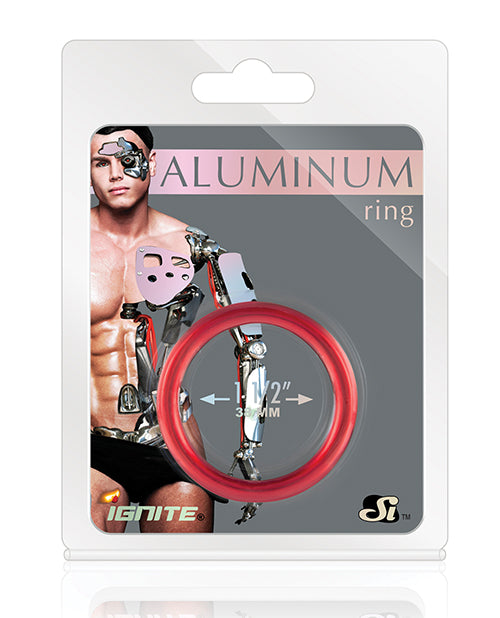 Aluminum Ring - Hellfire Red