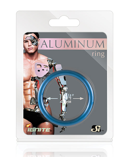 Aluminum Ring - Cobalt Blue
