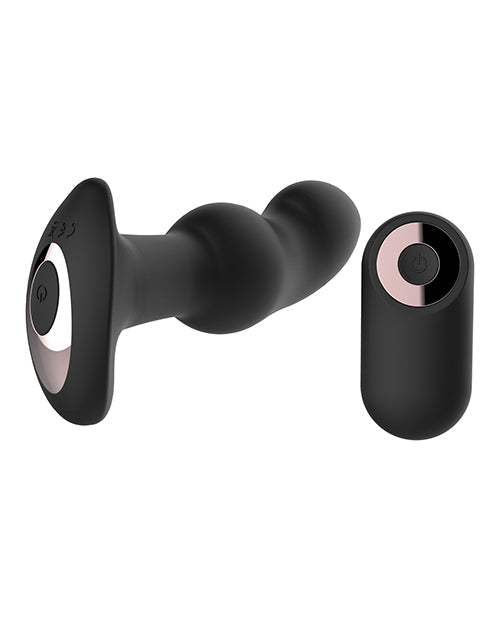 Gender Fluid Frission Anal Vibe W-remote - Black