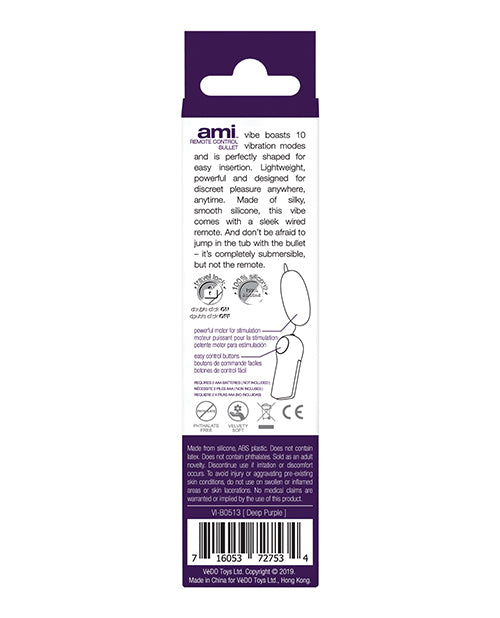 Vedo Ami Remote Control Bullet