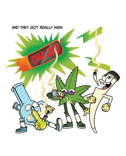 Wood Rocket The Dopest Place In The Whole Weed World Adult Storybook