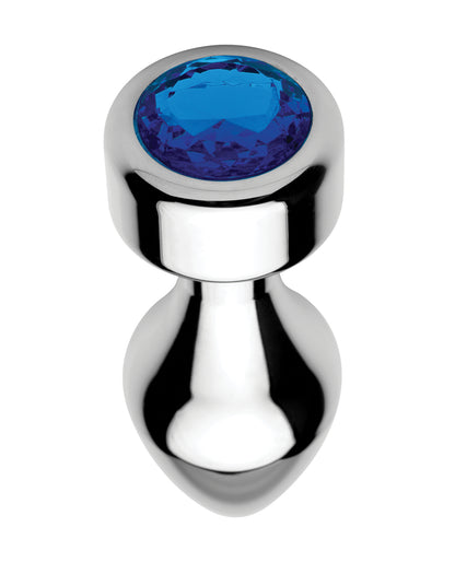 Bootysparks Weighted Blue Gem Anal Plug