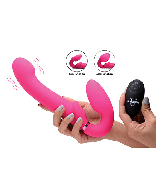 Strap U Ergo-fit G-pulse Inflatable & Vibrating Strapless Strap-on
