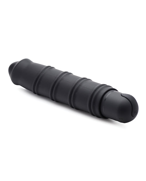 Bang! Xl Bullet & Swirl Silicone Sleeve - Black