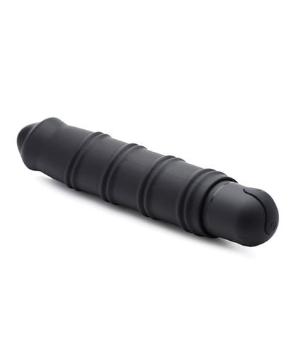 Bang! Xl Bullet & Swirl Silicone Sleeve - Black