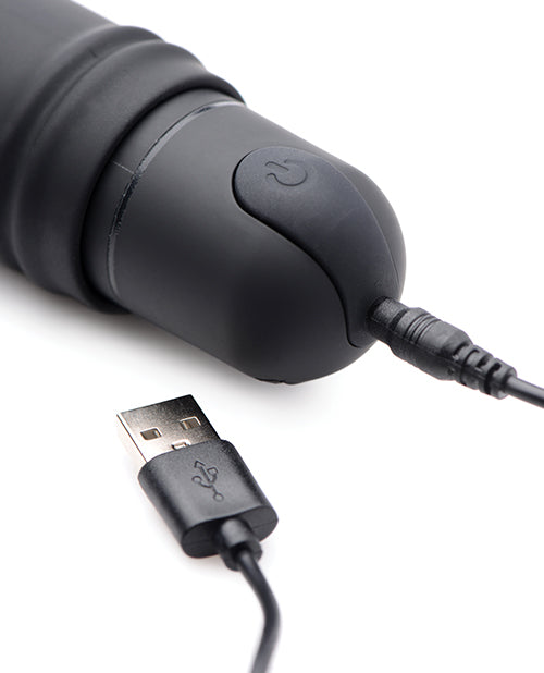 Bang! Xl Bullet & Swirl Silicone Sleeve - Black