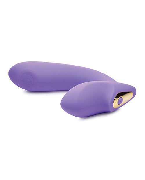 No Eta Inmi 10x G-tap Tapping Silicone G Spot Vibrator - Purple
