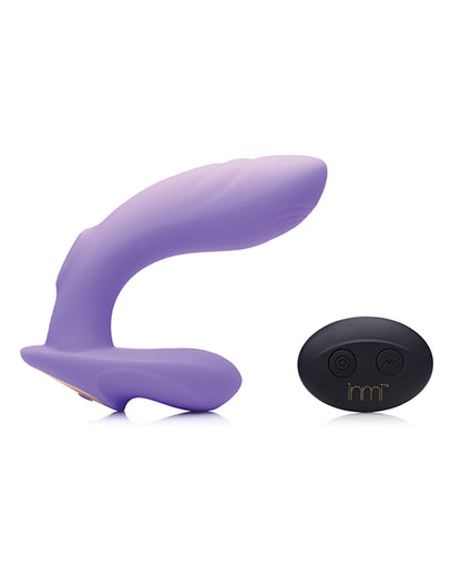 No Eta Inmi 10x G-tap Tapping Silicone G Spot Vibrator - Purple
