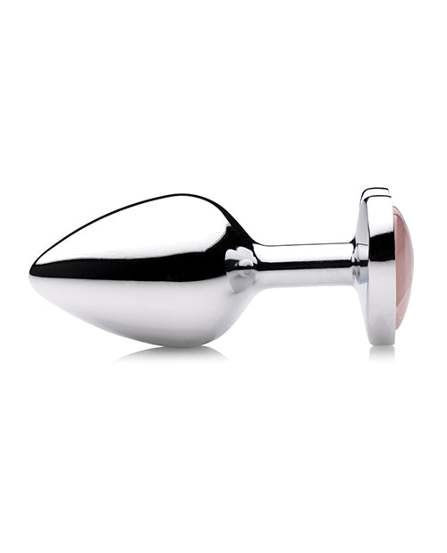 Booty Sparks Gemstones Rose Quartz Heart Anal Plug