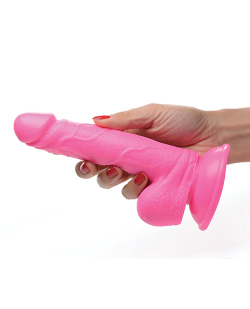 Pop Peckers 6.5" Dildo W/balls