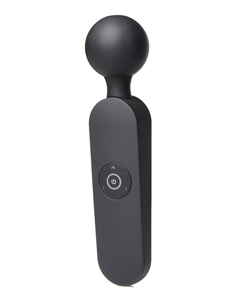Master Series Thunder Wand 72x Silicone Heating Wand Massager - Black