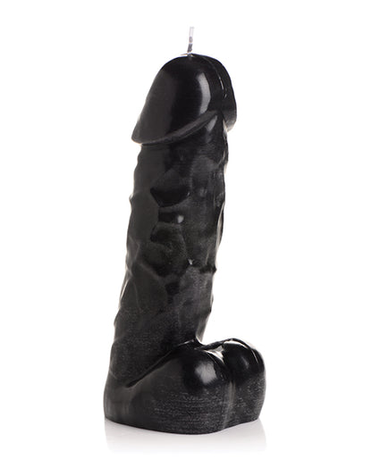 Master Series Dark Pecker Dick Drip Candle - Black