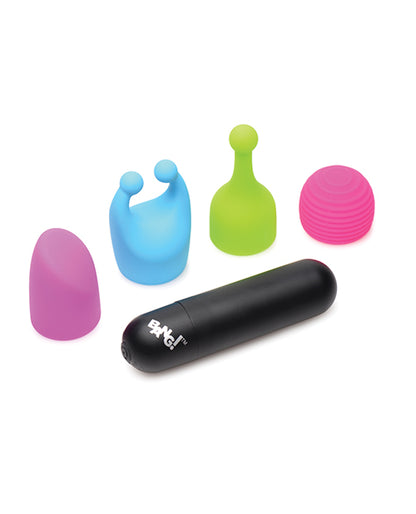 Bang! Rechargeable Bullet W-4 Attachments - Asst. Colors
